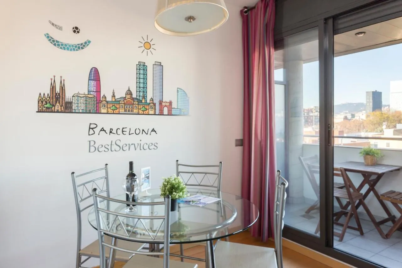 Taulat Diagonal Mar Pool Apartments Barcelona Spain