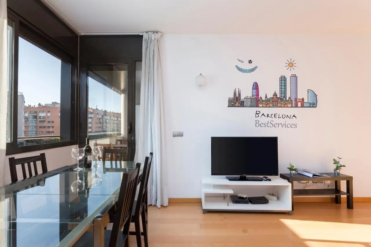 Taulat Diagonal Mar Pool Apartments Barcelona