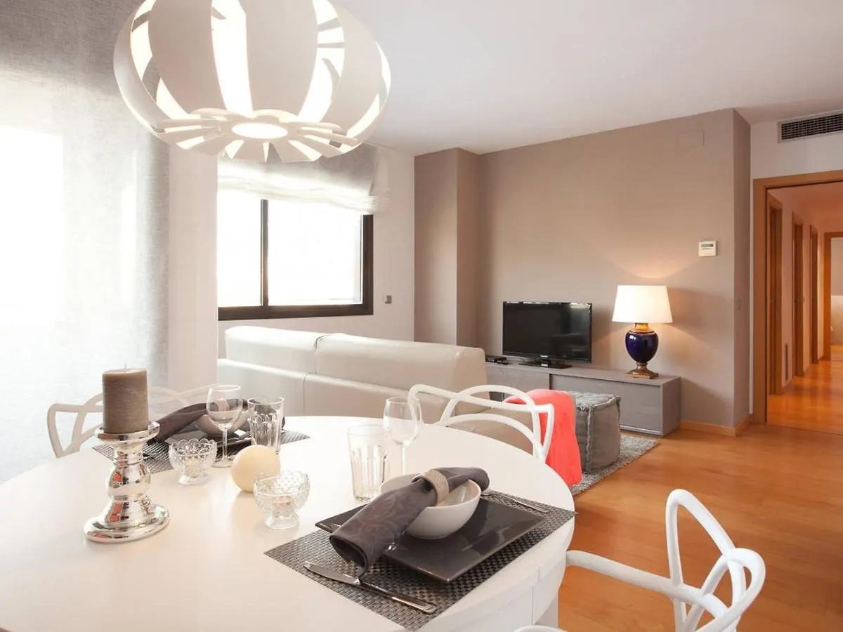 Taulat Diagonal Mar Pool Apartments Barcelona Spain